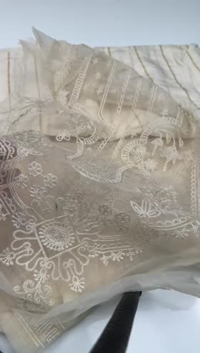 Rs 4200 Looms Clothing Emb Zari Organza 3pc Rs 4200 Looms Clothing Emb Zari Organza 3pc